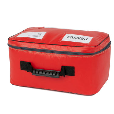 Versapak Patient Overnight Bag - Red Bag Top